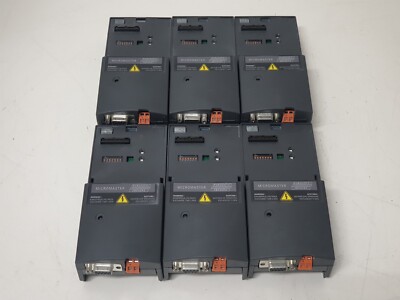 LOT OF 6 SIEMENS 6SE6400-1PB00-0AA0 MICROMASTER 4 Profibus Module