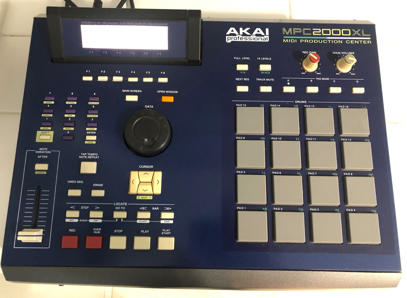 Akai MPC2000XL vintage synth equipment - eBay listing photo 1