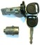 Automatic Transmission Lock Cylinder New Chevrolet OEM Ignition Switch Lock Cylinder 2 S 2 Keys - Black Finish Door Lock Cylinder - Foto 1