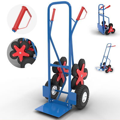 MAXCRAFT Treppensackkarre Sackkarre Treppenkarre Transportkarre bis 150 kg
