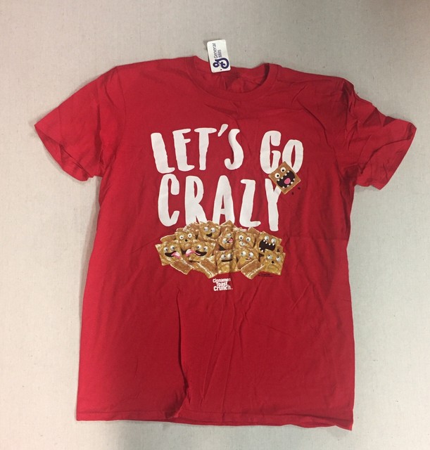 General Mills Lets Go Crazy Cinnamon Toast Crunch Tshirt Size L (7A24