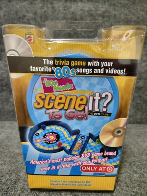 Mattel SCENE IT  To Go The DVD Game 80's Music
