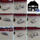 Assortment CARS, N GAUGE, modern,vintage, military, F1.Artisan printed.Unpainted
