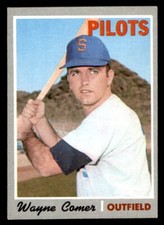 1970 Topps Baseball #323 Wayne Comer EX *e2