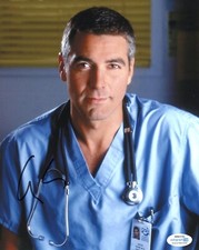 George Clooney ER Autographed Signed 8x10 Photo ACOA