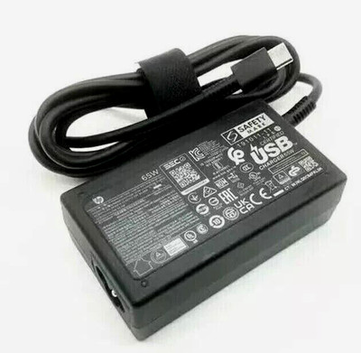 Genuine 65W Type C Charger For HP Chromebook X360 1030 G2 G3 TPN-DA20 L67440-001