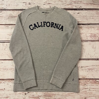 Levis California Light Sweater Gray Size Large Men s Rare! Cozy