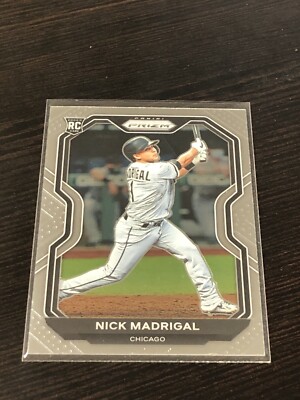 2021 Panini Prizm Baseball Nick Madrigal RC Chicago Tier II #106 B39