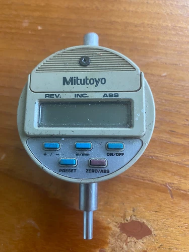 Mitutoyo Electronic/Digital Indicator - .0005" - .5"  0.01 mm - 12.7 mm - NICE