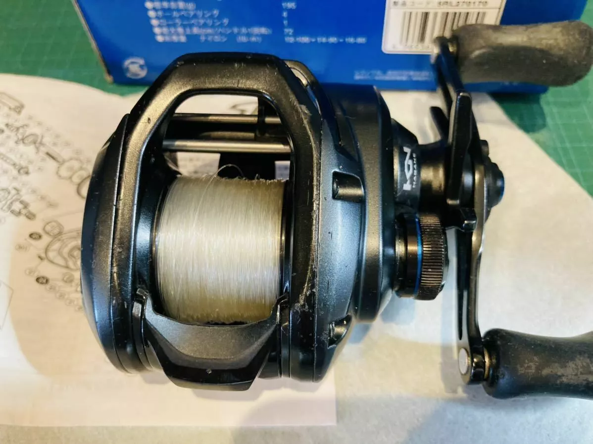 Shimano SLX MGL 70HG Baitcast Reel Used with Box From Japan F/S