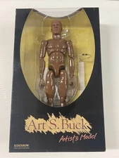 Art S. Buck African American Male Artists Model Sideshow