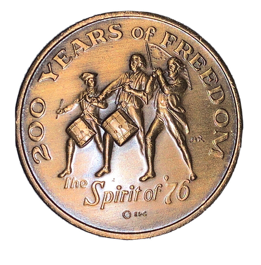 The Spirit Of 76 Bicentennial Coin 200 Years Of Freedom