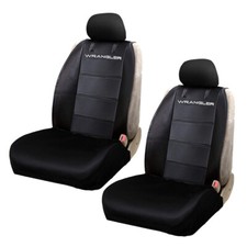 New Jeep Wrangler Rugged Neoprene Car Truck Suv 2 Front Seat Covers Set New Jeep Wrangler Rugged Neoprene Car Truck Suv 2 Front Seat Covers Set