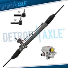 RWD Power Steering Pump Rack Pinion Tie Rods for Charger Challenger Magnum 300