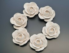 30 Pieces, Decorative Plaster Flowers, Home Décor, Ceiling Design, Art Design