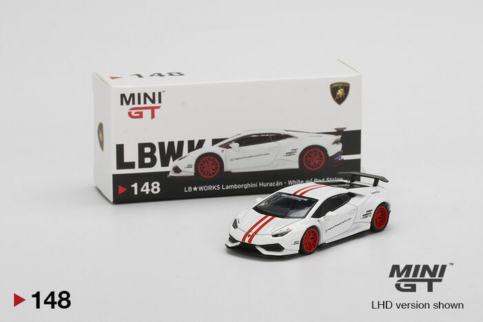 MINIGT LBWK Lamborghini Huracan GT White