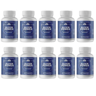 Aizen Power, Aizen Power Male Enhancement Supplement - 10 Bottles