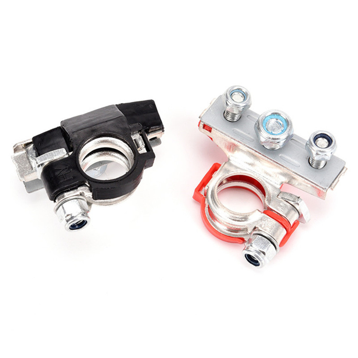 Car Battery Terminal Quick Cable Connector Clamp Clips Pure Copper Accessories