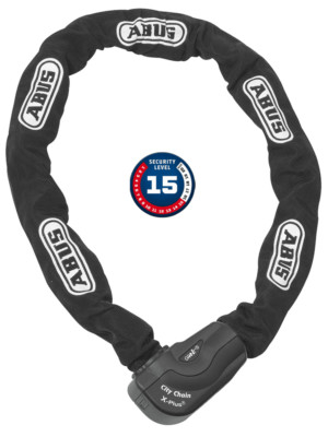 ABUS GRANIT  CityChain XPlus 1060/110cm Motorrad/Fahrrad Schwerlast Kettenschloss