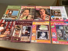 Scrapbooking Bundle LOT of 8 Books Creative Layout Ideas Lot B