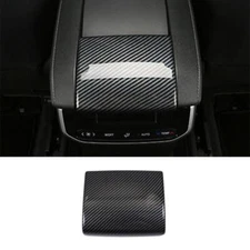 For Toyota Highlander 20-23 Carbon Fiber Style Central Console Armrest Box Cover