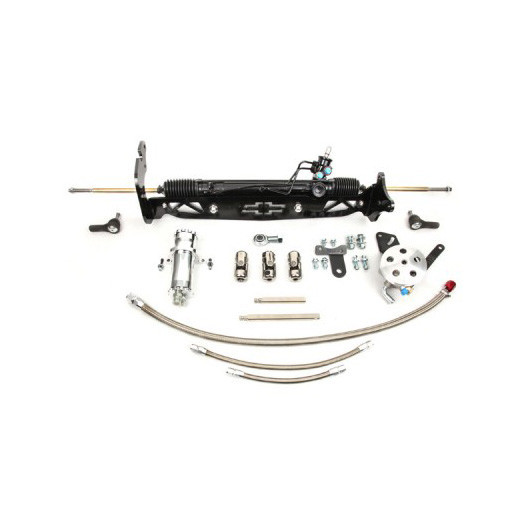 Power Steering Rack Pinion 1967 70 Chevy C10 Pickup W Drum Brakes