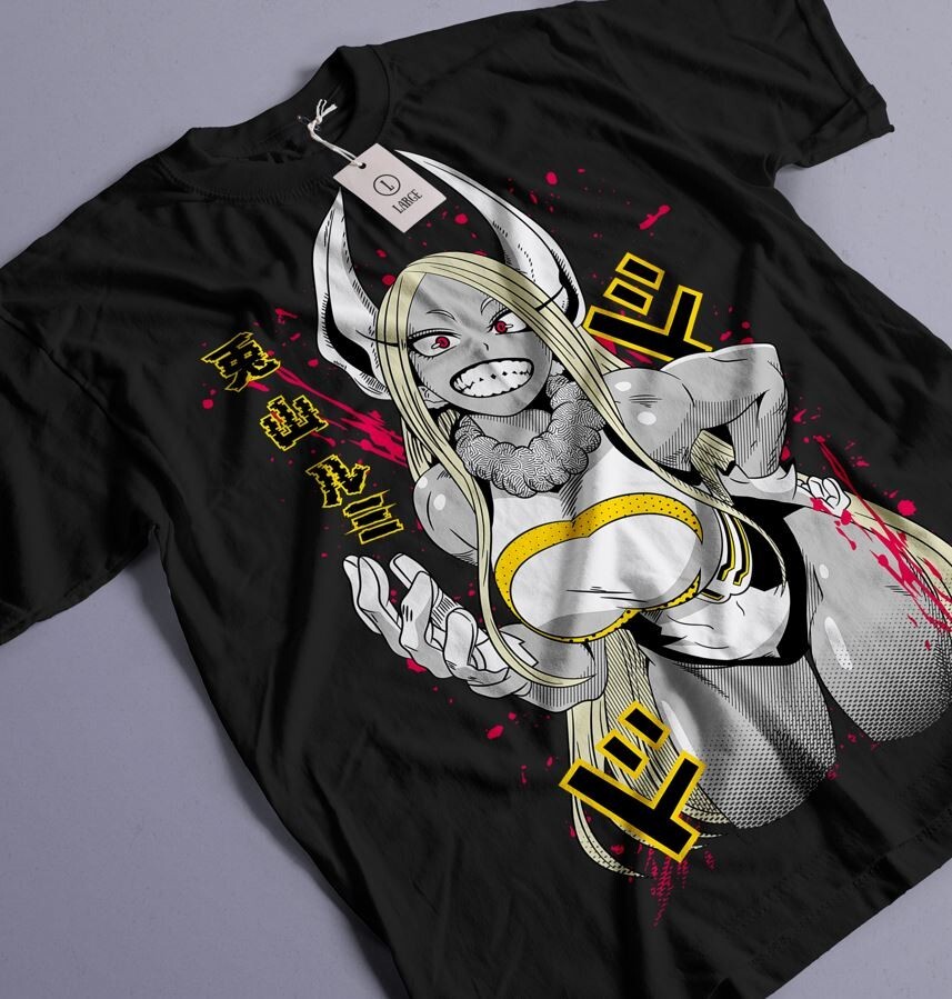 Camiseta Unisex Rabbit Hero Mirko Rumi Usagiyama Miruko BNHA MHA My Hero Academia