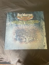 RICK WAKEMAN JOURNEY TO THE CENTER OF THE EARTH LP -With Insert Booklet