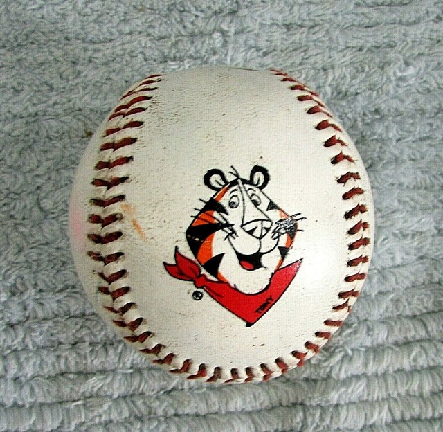 Tony The Tiger Kellogg's Frosted Flake Cereal Mascot Official Baseball