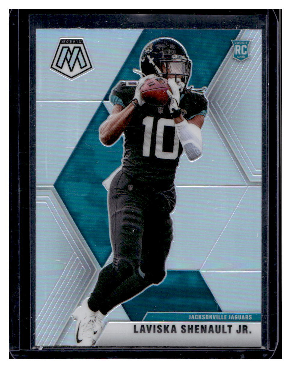 2020 Panini Mosaic #217 Laviska Shenault Jr. Silver Holo Prizm RC Jaguars