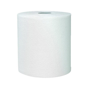 Premium White Hardwound Roll Towel 800ft - Case of 6