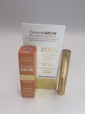 GrandeBROW Brow Enhancing Serum Travel Size 0.03 fl oz 6-Week Supply New 