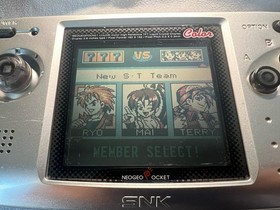 SNK Neogeo Pocket Color Slim Platinum Silver Console
