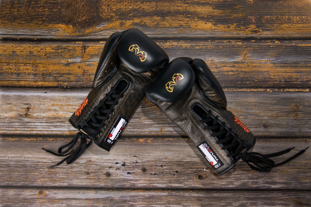 Rival Boxing RFX-Guerrero HDEF Lace-Up Sparring Gloves, Crocodile
