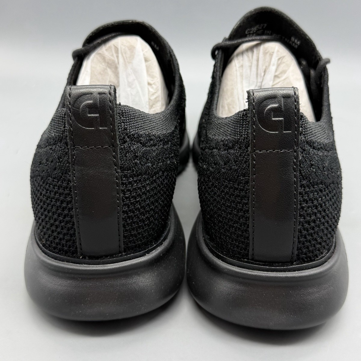 Cole Haan Zerogrand Stitchlite Men\'s Oxfords Shoes Size 9.5 Triple Black C28527 Cole Haan Men main image 3