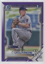 2021 Bowman Draft Chrome Purple Refractor 104/250 Shane Panzini #BDC-36 08z4