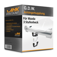 für Mazda 3 Stufenheck 11.2018-Jetzt G.D.W. AnhäNgerkupplung Abnehmbar NEU
