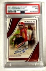 Stetson Bennet lV Rookie Auto /49 Ruby Signature Moves 2023 Immaculate PSA 7 NM