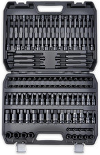 107-piece Master Torx Allen Bit Socket Set 14 38 12 Drives2 Steel