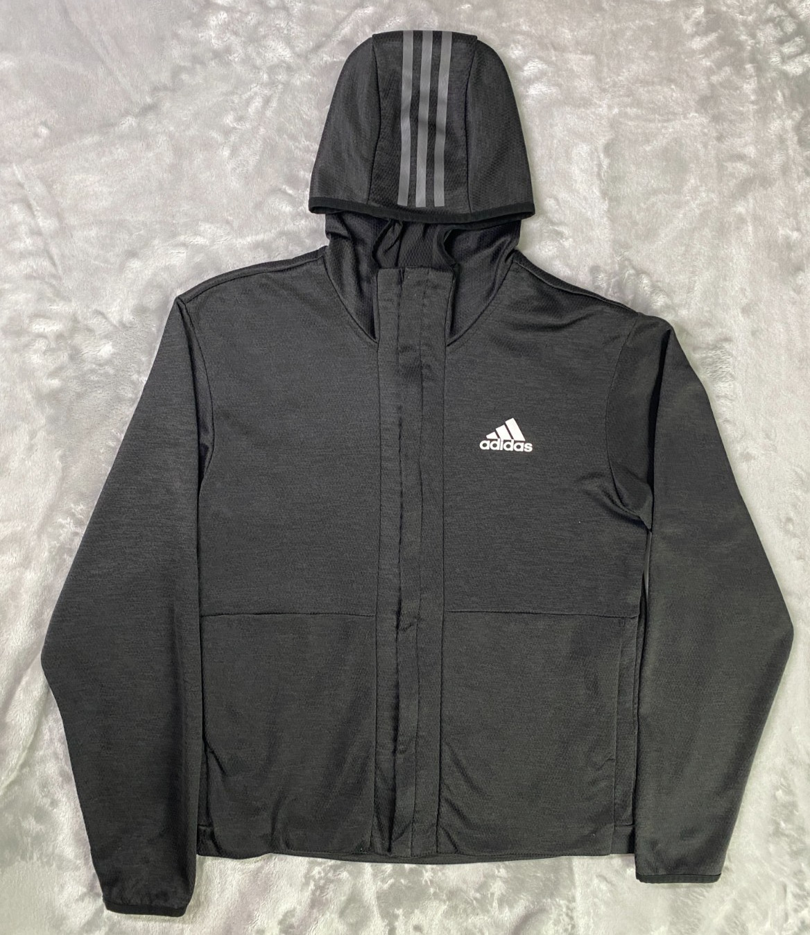 Adidas Tiro 19 Training Jacket Mens Medium Black Climawarm Full Zip Soccer Warm