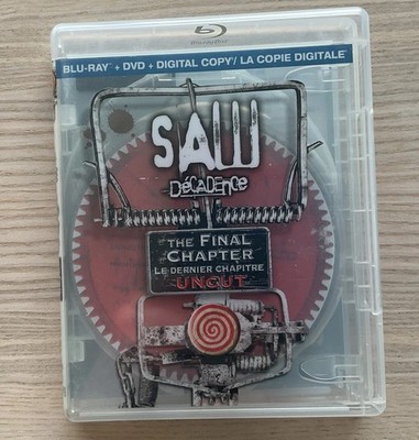 Saw: The Final Chapter (Blu-ray/DVD, 2011, 2-Disc Set, Canadian Includes Digital