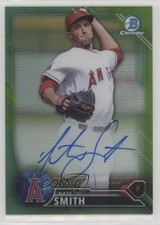 2016 Bowman Chrome Prospect Green Refractor 2/99 Nate Smith #CPA-NS Auto 3h6