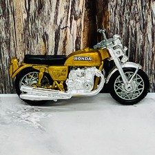 Motocicleta Zee Toys Honda 750 vintage años 80 Zylmex Ridge Riders dorada
