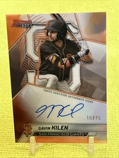 /25 Gavin Kilen AUTO 2025 Bowman’s Best #B25-GK TRUE ORANGE REFRACTOR Autograph