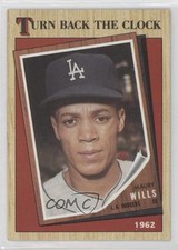 1987 Topps Turn Back the Clock Maury Wills #315 y0i