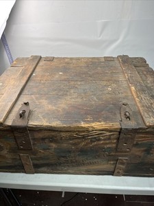 WW1 US Army Russian Rare Wooden Crate Era Extremely Rare Must See