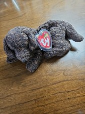 TY Beanie Baby - FETCHER the Dog 7 inch - MWMTs Stuffed Animal Toy