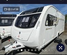 2017 Swift Sprite Major 4 SB Fixed Island Bed; 4 Berth Excellent Condition