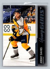 2021-22 Upper Deck Series 1 - Young Guns Jeremy Davies #237 (RC)