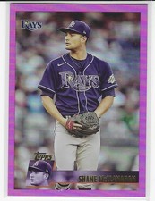 2025 Shane McClanahan Topps Archives Pink Parallel Tampa Bay Rays #174